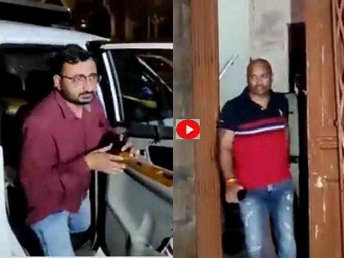 Mumbai Rave Party On Cruise: Two videos shared by Nawab Malik at Bhanushali Angosavi NCB office | Mumbai Rave Party On Cruise: भानुशाली अन् गोसावी NCB कार्यालयात, नवाब मलिकांनी शेअर केले दोन व्हिडिओ Mumbai Rave Party On Cruise: Two videos shared by Nawab Malik at Bhanushali Angosavi NCB office | Mumbai Rave Party On Cruise: भानुशाली अन् गोसावी NCB कार्यालयात, नवाब मलिकांनी शेअर केले दोन व्हिडिओ