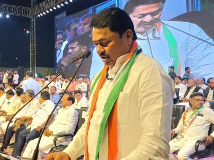 "I don't see in other's house, but there will be no division in Congress", Nana Patole on congress | "मी दुसऱ्याच्या घरात पाहत नाही, पण काँग्रेसमध्ये फूट पडणार नाही" "I don't see in other's house, but there will be no division in Congress", Nana Patole on congress | "मी दुसऱ्याच्या घरात पाहत नाही, पण काँग्रेसमध्ये फूट पडणार नाही"