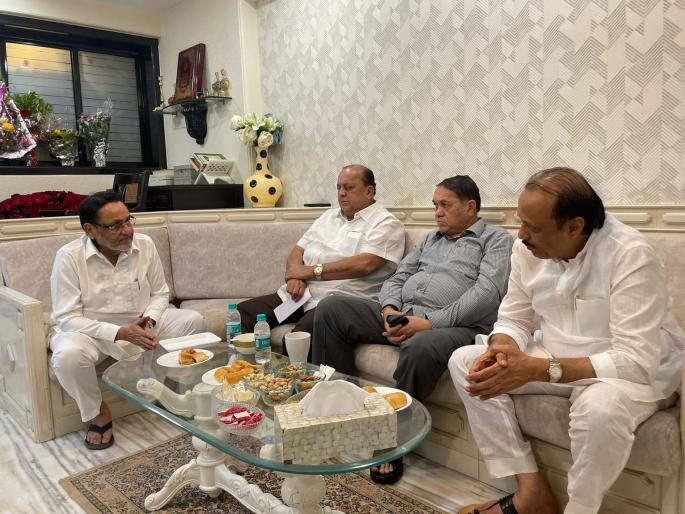 Nawab Malik's decision, which group of NCP will he go to?; Now you said it yourself in ajit pawar or sharad pawar | नवाब मलिकांचं ठरलं, राष्ट्रवादीच्या कोणत्या गटात जाणार?; आता स्वत:च सांगितलं Nawab Malik's decision, which group of NCP will he go to?; Now you said it yourself in ajit pawar or sharad pawar | नवाब मलिकांचं ठरलं, राष्ट्रवादीच्या कोणत्या गटात जाणार?; आता स्वत:च सांगितलं
