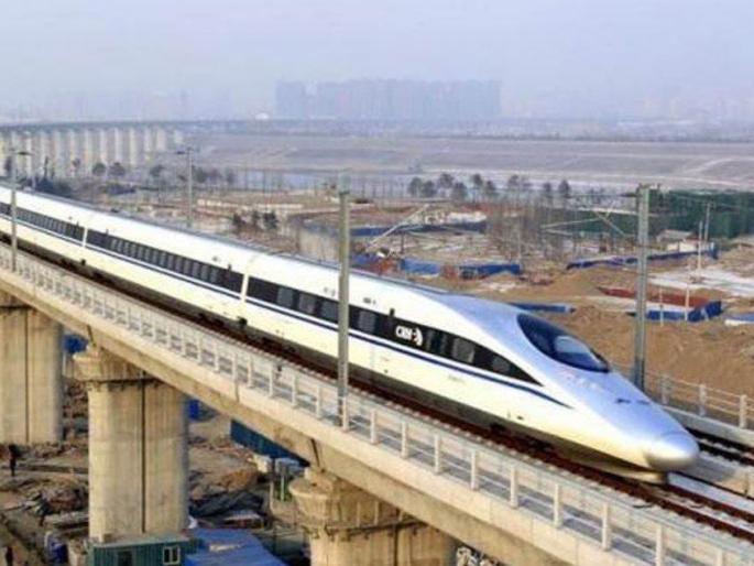 100 km bridge, 250 km pillars ready for bullet train | बुलेट ट्रेनसाठी १०० किमीचा पूल, २५० किमीचे खांब तयार 100 km bridge, 250 km pillars ready for bullet train | बुलेट ट्रेनसाठी १०० किमीचा पूल, २५० किमीचे खांब तयार