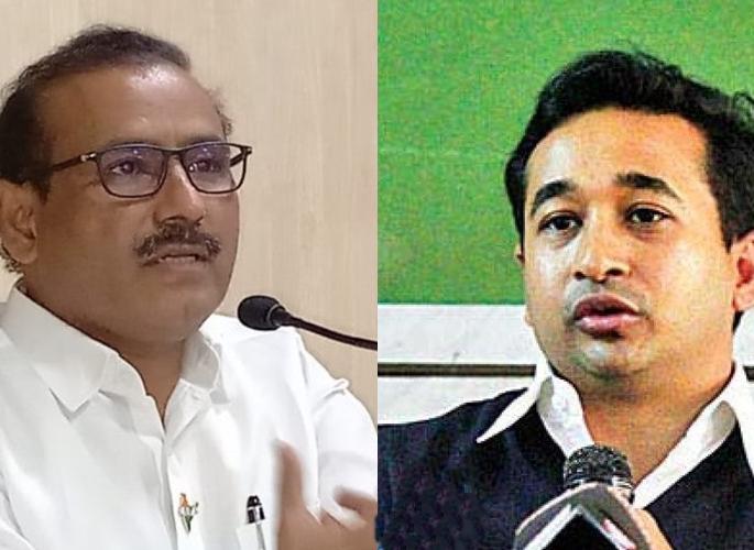 'If the last names of the students were Thackeray, Pawar, Thorat, would they have done so?', nitesh rane on arogya bharati | 'विद्यार्थ्यांची आडनावं ठाकरे, पवार, थोरात असती तर असं केलं असतं का?'