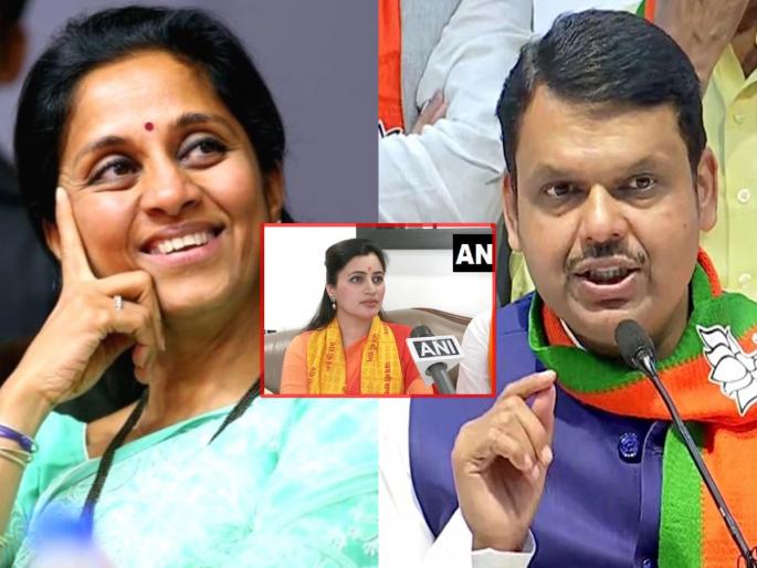 Devendra Fadanvis: "Supriya Sule didn't say anything about what happened to Navneet Rana." | Devendra Fadanvis: "नवनीत राणांबाबत जे झालं, तेव्हा सुप्रिया सुळे काहीही बोलल्या नाहीत"