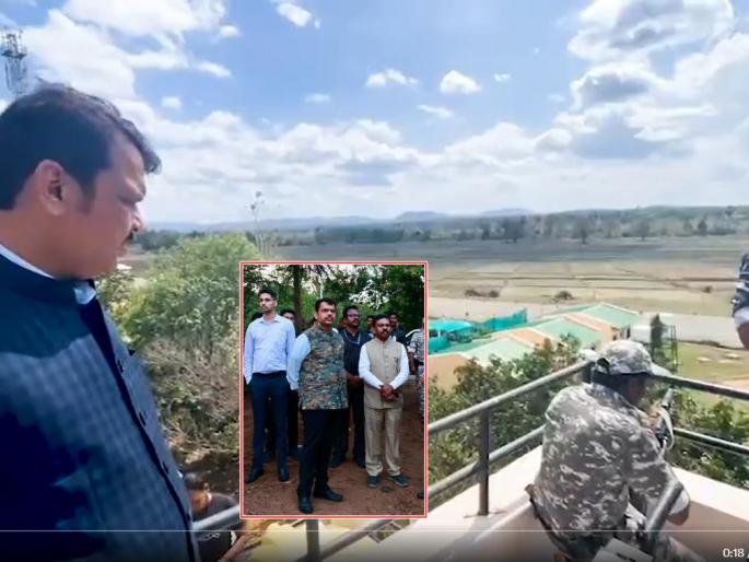 Home Minister communicates at Maharashtra's last village, border; Increased morale of soldiers | गृहमंत्री महाराष्ट्राच्या शेवटच्या गावात, बॉर्डरवर संवाद; जवानांचं वाढवलं मनोबल Home Minister communicates at Maharashtra's last village, border; Increased morale of soldiers | गृहमंत्री महाराष्ट्राच्या शेवटच्या गावात, बॉर्डरवर संवाद; जवानांचं वाढवलं मनोबल