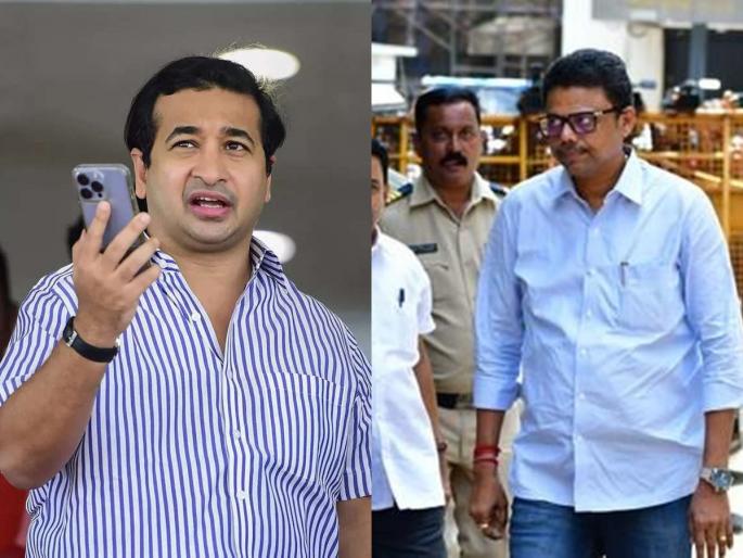 "There was no offer of even 100 rupees, then he stood outside Amit Shah's house for 4 hours", Nitesh Rane on Sunil Raut | "१०० रुपयांचीही ऑफर नाही, हेच अमित शहांच्या घराबाहेर ४ तास उभे होते" "There was no offer of even 100 rupees, then he stood outside Amit Shah's house for 4 hours", Nitesh Rane on Sunil Raut | "१०० रुपयांचीही ऑफर नाही, हेच अमित शहांच्या घराबाहेर ४ तास उभे होते"