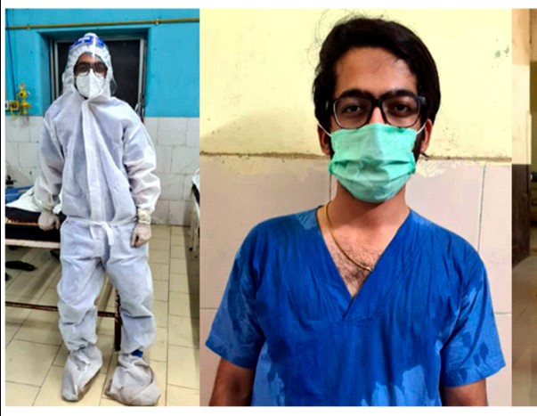 Sweating in the PPE kit, yet patient care continues unabated | पीपीई किटमध्ये घामाघूम, तरीही रुग्णसेवा अविरत सुरू Sweating in the PPE kit, yet patient care continues unabated | पीपीई किटमध्ये घामाघूम, तरीही रुग्णसेवा अविरत सुरू