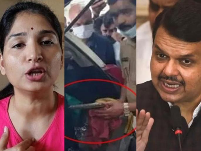 Karuna Munde : The video of Karuna Munde putting a pistol in his car, Fadnavis clearly stated | Karuna Munde : करुणा मुंडेंच्या गाडीत पिस्तुल ठेवल्याचा व्हिडिओ, फडणवीसांनी स्पष्टच सांगितलं Karuna Munde : The video of Karuna Munde putting a pistol in his car, Fadnavis clearly stated | Karuna Munde : करुणा मुंडेंच्या गाडीत पिस्तुल ठेवल्याचा व्हिडिओ, फडणवीसांनी स्पष्टच सांगितलं