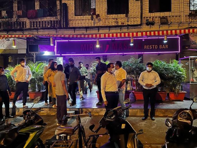 bar near the school wall but officials say the distance is 85 meters | शाळेच्या भिंतीजवळ बार, मात्र अधिकारी म्हणतात अंतर ८५ मीटर bar near the school wall but officials say the distance is 85 meters | शाळेच्या भिंतीजवळ बार, मात्र अधिकारी म्हणतात अंतर ८५ मीटर