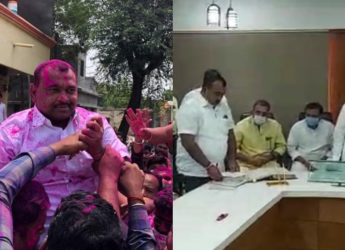 I swear that I am satisfied ..; The newly elected MLAs of Pandharpur took oath | Video : मी समाधान आवताडे शपथ घेतो की..; पंढरीच्या नवनिर्वाचित आमदारांनी घेतली शपथ I swear that I am satisfied ..; The newly elected MLAs of Pandharpur took oath | Video : मी समाधान आवताडे शपथ घेतो की..; पंढरीच्या नवनिर्वाचित आमदारांनी घेतली शपथ