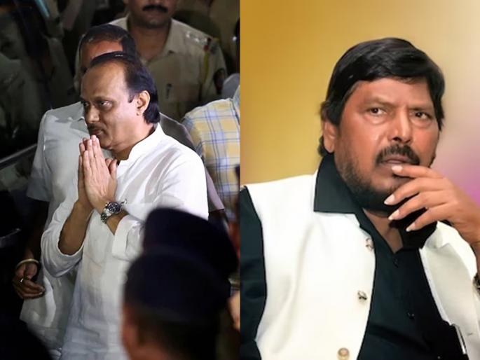 'What Ajit Pawar could not do, Eknath Shinde has done', Ramdas Athawale's team | 'अजित पवारांना जे जमलं नाही ते एकनाथ शिंदेंनी करुन दाखवलं', आठवलेंचा टोला