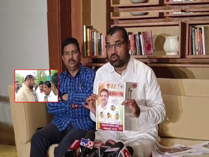 Sadabhau Khot: The hooliganism from Sadabhau proved that the hotelier was a NCP worker | Sadabhau Khot: सदाभाऊकडून भांडाफोड, हॉटेलवाला राष्ट्रवादीचा कार्यकर्ता असल्याचा पुरावाच दिला Sadabhau Khot: The hooliganism from Sadabhau proved that the hotelier was a NCP worker | Sadabhau Khot: सदाभाऊकडून भांडाफोड, हॉटेलवाला राष्ट्रवादीचा कार्यकर्ता असल्याचा पुरावाच दिला