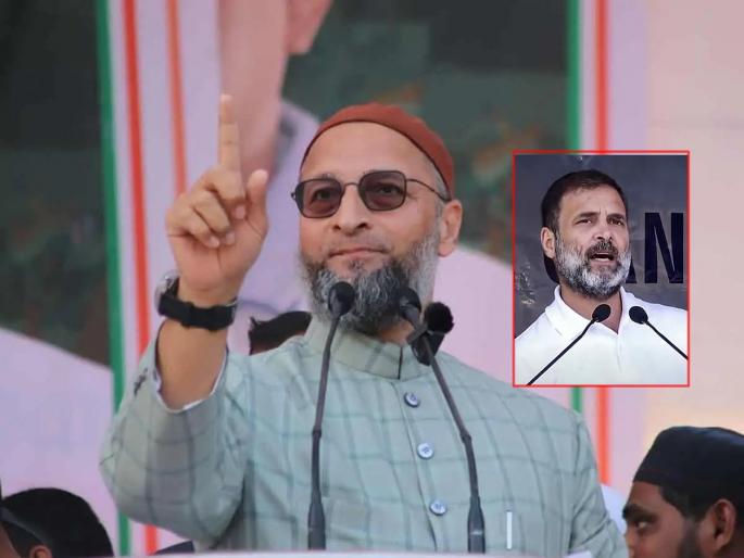Rahul Gandhi won from Wayanad only because of Muslim League; Asaduddin Owaisi's attack on India's lead | राहुल गांधी मुस्लीम लीगमुळेच वायनाडमधून जिंकले; औवेसींचा इंडिया आघाडीवर प्रहार Rahul Gandhi won from Wayanad only because of Muslim League; Asaduddin Owaisi's attack on India's lead | राहुल गांधी मुस्लीम लीगमुळेच वायनाडमधून जिंकले; औवेसींचा इंडिया आघाडीवर प्रहार