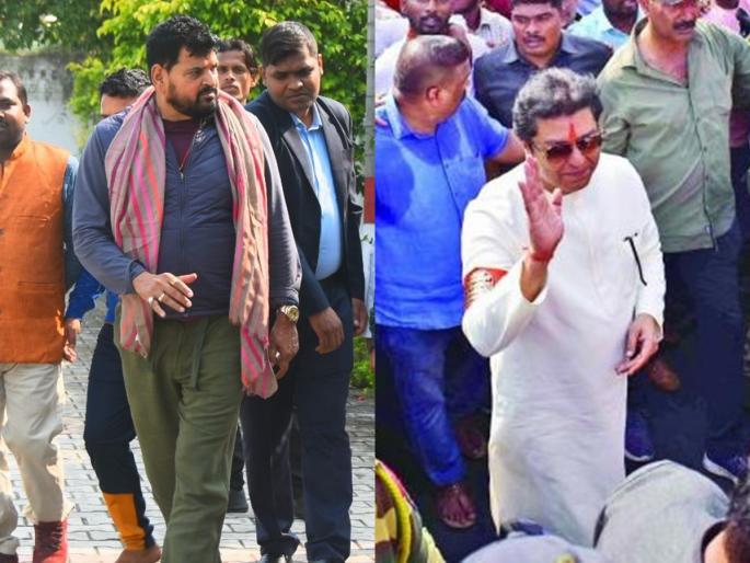 Raj Thackeray: Brijbhushan Singh's warning on Raj Thackeray's visit to Ayodhya again and agian | Raj Thackeray: “मी घुसू देणार नाही म्हटलंय, तर खरंच घुसू देणार नाही”, राज ठाकरेंच्या अयोध्या दौऱ्यावर बृजभूषण सिंह यांचा इशारा! Raj Thackeray: Brijbhushan Singh's warning on Raj Thackeray's visit to Ayodhya again and agian | Raj Thackeray: “मी घुसू देणार नाही म्हटलंय, तर खरंच घुसू देणार नाही”, राज ठाकरेंच्या अयोध्या दौऱ्यावर बृजभूषण सिंह यांचा इशारा!