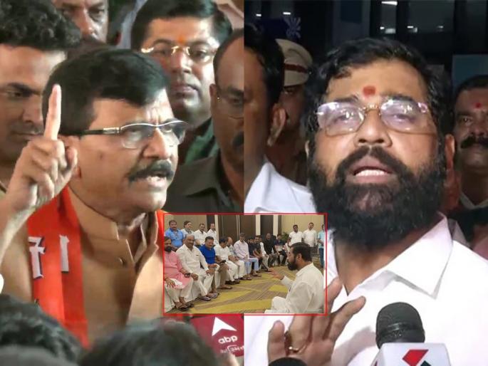 Uddhav Thackeray on Eknath Shinde "No traitor can use the name Shiv Sena for our politics and selfishness." | Sanjay Raut: "कोणताही गद्दार शिवसेना नाव वापरुन आपलं राजकारण, आपला स्वार्थ करू शकत नाही" Uddhav Thackeray on Eknath Shinde "No traitor can use the name Shiv Sena for our politics and selfishness." | Sanjay Raut: "कोणताही गद्दार शिवसेना नाव वापरुन आपलं राजकारण, आपला स्वार्थ करू शकत नाही"