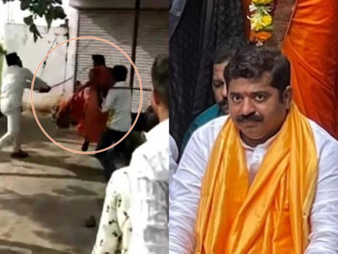 This is a government that honors saints, Ram Kadam targets three parties in case of snagli | Ram Kadam: हे साधू-संतांचा सन्मान करणारं सरकार, राम कदमांचा तीन पक्षांवर निशाणा This is a government that honors saints, Ram Kadam targets three parties in case of snagli | Ram Kadam: हे साधू-संतांचा सन्मान करणारं सरकार, राम कदमांचा तीन पक्षांवर निशाणा