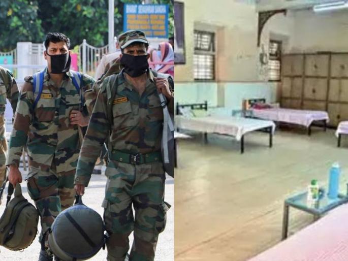 Corona virus : Our Army ... The Army set up a 150-bed isolation center in 48 hours in bhopal | Corona virus : हमारी आर्मी... सैन्य दलाने 48 तासांतच उभारले 150 बेडचं आयसोलेशन सेंटर Corona virus : Our Army ... The Army set up a 150-bed isolation center in 48 hours in bhopal | Corona virus : हमारी आर्मी... सैन्य दलाने 48 तासांतच उभारले 150 बेडचं आयसोलेशन सेंटर