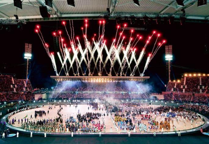 Bright start for Rashtrakul; Sindhu, Manpreet Singh lead the Indian team | राष्ट्रकुलची दिमाखदार सुरुवात;सिंधू, मनप्रीत सिंगने केले भारतीय पथकाचे नेतृत्व Bright start for Rashtrakul; Sindhu, Manpreet Singh lead the Indian team | राष्ट्रकुलची दिमाखदार सुरुवात;सिंधू, मनप्रीत सिंगने केले भारतीय पथकाचे नेतृत्व