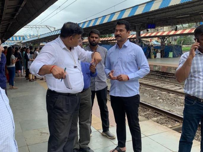 Divyaat platform 1 and 2 moving stairs soon, work will start soon | दिव्यात प्लॅटफॉर्म १ व २ वर लवकरच सरकते जिने, काम लवकरच सुरू होणार Divyaat platform 1 and 2 moving stairs soon, work will start soon | दिव्यात प्लॅटफॉर्म १ व २ वर लवकरच सरकते जिने, काम लवकरच सुरू होणार