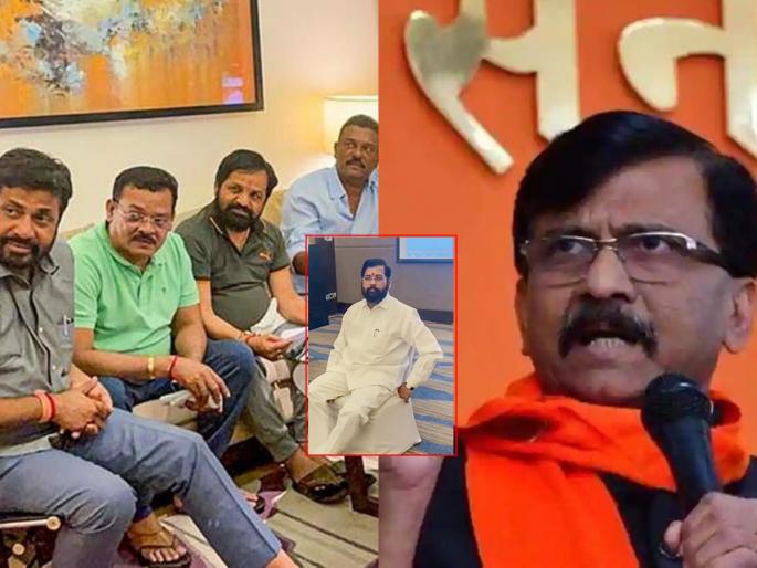 Sajay Raut: "You have 100 fathers there," Sanjay Raut lashed out at the rebellious MLAs of shivsena | Sanjay Raut: "तुम्हाला 100 बाप आहेत तिकडं", संजय राऊतांचा बंडखोर आमदारांवर घणाघात Sajay Raut: "You have 100 fathers there," Sanjay Raut lashed out at the rebellious MLAs of shivsena | Sanjay Raut: "तुम्हाला 100 बाप आहेत तिकडं", संजय राऊतांचा बंडखोर आमदारांवर घणाघात