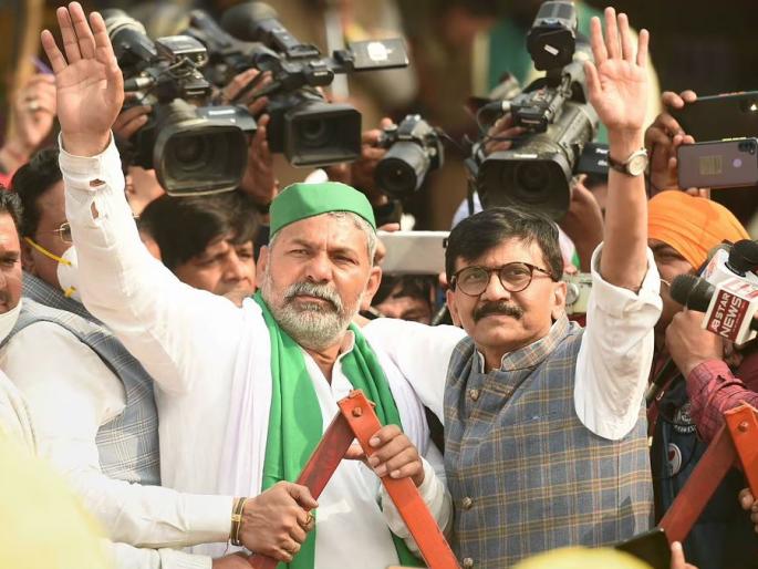 Proudly say we are agitators, Sanjay Raut is targeting Modi on faremers protest | गर्व स कहो हम आंदोलनजीवी है, संजय राऊतांचा मोदींवर निशाणा Proudly say we are agitators, Sanjay Raut is targeting Modi on faremers protest | गर्व स कहो हम आंदोलनजीवी है, संजय राऊतांचा मोदींवर निशाणा