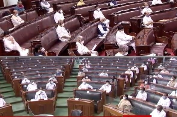 Corona to 30 MPs in Parliament, also test positive to 50 staff before session | संसदेतील 30 खासदारांना कोरोना, 50 कर्मचाऱ्यांचीही टेस्ट पॉझिटीव्ह Corona to 30 MPs in Parliament, also test positive to 50 staff before session | संसदेतील 30 खासदारांना कोरोना, 50 कर्मचाऱ्यांचीही टेस्ट पॉझिटीव्ह