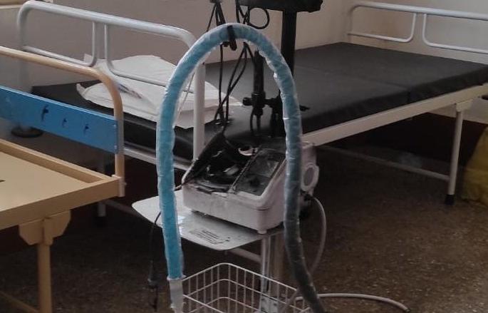 Highflow machine fire at IGM Hospital, Ichalkaranji | इचलकरंजीत आयजीएम रुग्णालयात ऑक्सिजन पुरविणाऱ्या हाईफ्लो मशीनला आग