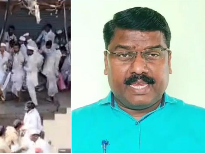 Crime against Santosh Shinde of Sambhaji Brigade; The video was made from the lathi hit on the warkars | 'अखेर त्या' व्हिडीओनंतर संभाजी ब्रिगेडच्या संतोष शिंदे यांच्यावर गुन्हा दाखल Crime against Santosh Shinde of Sambhaji Brigade; The video was made from the lathi hit on the warkars | 'अखेर त्या' व्हिडीओनंतर संभाजी ब्रिगेडच्या संतोष शिंदे यांच्यावर गुन्हा दाखल