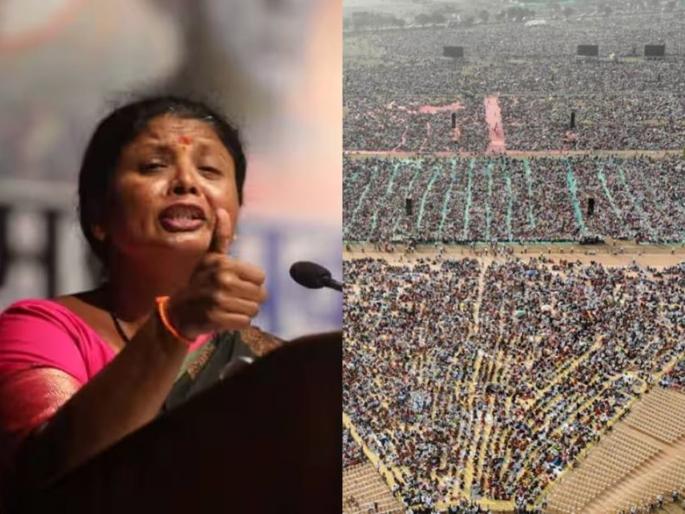 "If Shrisadsya who died in the stampede comes back to life in navi mumbai, I will say Hanuman Chalisa", Sushma Andhare on shrikant shinde and navneet rana kaur | "चेंगराचेंगरीत मृत्यू पावलेले श्रीसदस्य जिवंत होणार असतील तर हनुमान चालिसा म्हणेन" "If Shrisadsya who died in the stampede comes back to life in navi mumbai, I will say Hanuman Chalisa", Sushma Andhare on shrikant shinde and navneet rana kaur | "चेंगराचेंगरीत मृत्यू पावलेले श्रीसदस्य जिवंत होणार असतील तर हनुमान चालिसा म्हणेन"