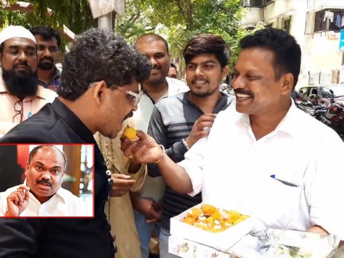 Anil Parab: "hi tar karmachi fale", after the arrest of Anil parab , Gunratan sadavarte on action of ED | Anil Parab: "ही तर कर्माची फळं", परब यांच्यावरील कारवाईनंतर लाडू खाऊन सदावर्तेंनी केला जल्लोष Anil Parab: "hi tar karmachi fale", after the arrest of Anil parab , Gunratan sadavarte on action of ED | Anil Parab: "ही तर कर्माची फळं", परब यांच्यावरील कारवाईनंतर लाडू खाऊन सदावर्तेंनी केला जल्लोष