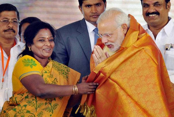 In Tamil Nadu, the BJP has only 20 seats; Anna DMK also vacated one Lok Sabha seat | तामिळनाडूत भाजपच्या वाट्याला केवळ २० जागा; लोकसभेची एक जागाही अण्णा द्रमुकने सोडली