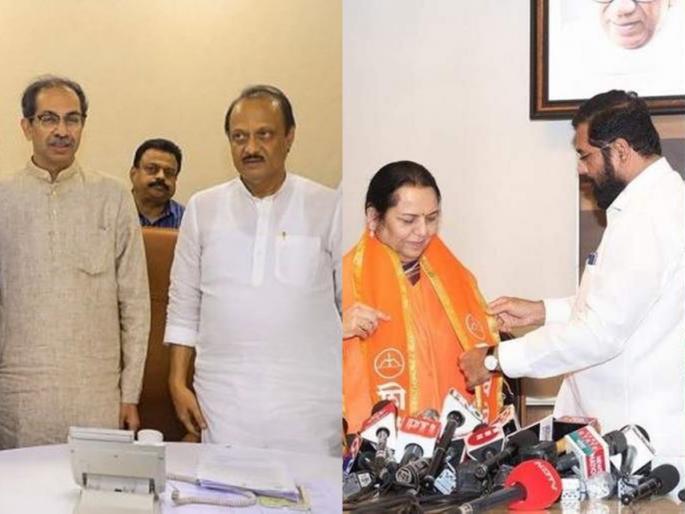 Neelam Gore's cabin was next door? Uddhav Thackeray's reaction to Rauta's question | बाजूलाच निलम गोऱ्हेंचं केबिन होतं? राऊतांच्या प्रश्नावर उद्धव ठाकरेंची अशी रिअॅक्शन Neelam Gore's cabin was next door? Uddhav Thackeray's reaction to Rauta's question | बाजूलाच निलम गोऱ्हेंचं केबिन होतं? राऊतांच्या प्रश्नावर उद्धव ठाकरेंची अशी रिअॅक्शन