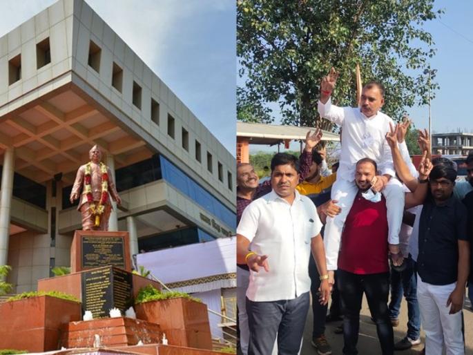 NCP's Pradip Vidhate wins from OBC constituency in Satara DCC Bank | साताऱ्यात DCC मध्ये ओबीसी मतदारसंघातून राष्ट्रवादीचे प्रदीप विधाते विजयी NCP's Pradip Vidhate wins from OBC constituency in Satara DCC Bank | साताऱ्यात DCC मध्ये ओबीसी मतदारसंघातून राष्ट्रवादीचे प्रदीप विधाते विजयी