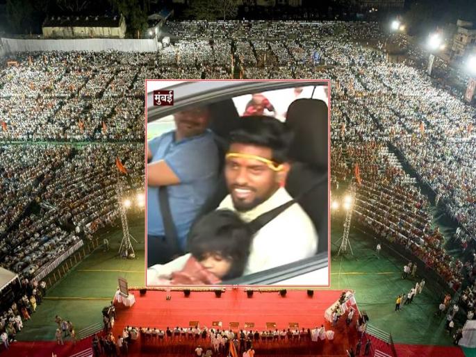 At the bride's pavilion, the bridegroom also arrived; But, because of the Vajramut rally in mumbai, Navardev got stuck | नवरी मंडपात, वऱ्हाडही पोहोचले; पण, वज्रमुठ सभेमुळे नवरदेवच अडकून पडला At the bride's pavilion, the bridegroom also arrived; But, because of the Vajramut rally in mumbai, Navardev got stuck | नवरी मंडपात, वऱ्हाडही पोहोचले; पण, वज्रमुठ सभेमुळे नवरदेवच अडकून पडला