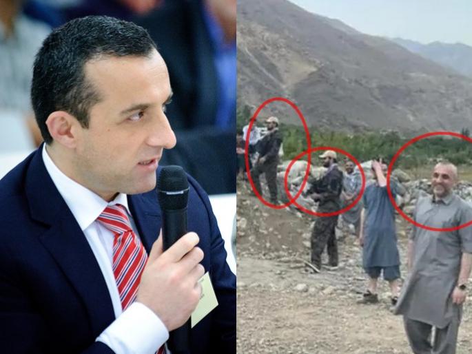 Afghanistan Crisis : Vice President Amarullah Saleh continues to play volleyball despite the terror afghanistan | Afghanistan Crisis : देशावर कब्जा, दहशतीचं सावट, बंदुकधारी कमांडो, तरीही व्हॉलिबॉल खेळतायंत उपराष्ट्रपती