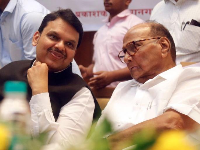 Devendra Fadnavis will meet Sharad Pawar soon in mumbai | देवेंद्र फडणवीस लवकरच शरद पवारांची भेट घेणार Devendra Fadnavis will meet Sharad Pawar soon in mumbai | देवेंद्र फडणवीस लवकरच शरद पवारांची भेट घेणार