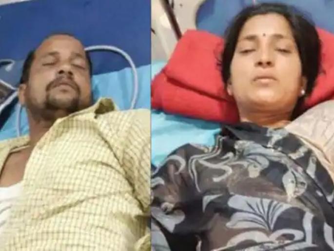 5 lakh, otherwise we will burn down the house, the couple drank poison out of fear of the Punch Committee | 5 लाख दे अन्यथा घर जाळून टाकू, पंच कमिटीच्या फर्मानमुळे दाम्पत्याने प्यायले विष 5 lakh, otherwise we will burn down the house, the couple drank poison out of fear of the Punch Committee | 5 लाख दे अन्यथा घर जाळून टाकू, पंच कमिटीच्या फर्मानमुळे दाम्पत्याने प्यायले विष