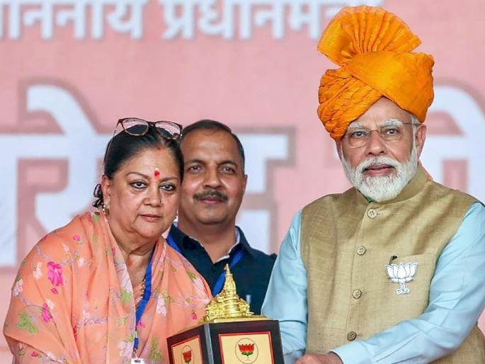 Only Modi, Gehlot and Vasundhara are discussed in rajasthan | निवडणूक रणधुमाळी: मोदी, गेहलोत आणि वसुंधरा यांचीच चर्चा Only Modi, Gehlot and Vasundhara are discussed in rajasthan | निवडणूक रणधुमाळी: मोदी, गेहलोत आणि वसुंधरा यांचीच चर्चा