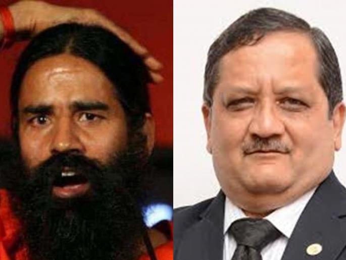 Ai chupp ... Dr. Lele in the debate show. Baba Ramdev stops talking by dr. suyesh lele | ऐ चुप्प... डिबेट शोमध्ये मराठमोळ्या डॉ. लेलेंकडून बाबा रामदेव यांची बोलती बंद Ai chupp ... Dr. Lele in the debate show. Baba Ramdev stops talking by dr. suyesh lele | ऐ चुप्प... डिबेट शोमध्ये मराठमोळ्या डॉ. लेलेंकडून बाबा रामदेव यांची बोलती बंद