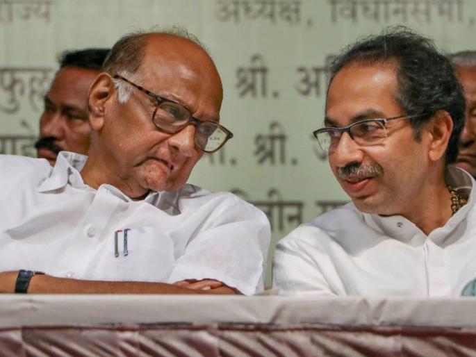 Raut's 'discipline' between Pawar and Uddhav Thackeray | आधी ‘वर्षा’, मग ‘सिल्व्हर ओक’वर; वेगवान घडामोडींमुळे चर्चेला उधाण