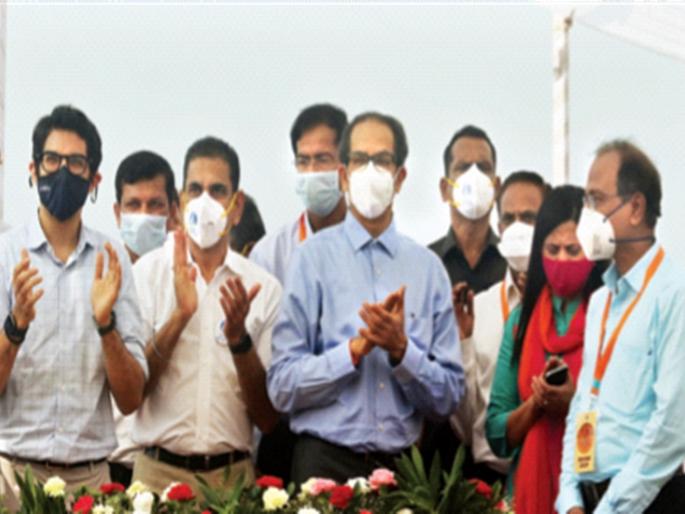 Underwater excavation work underway | समुद्राखालून जाणारे महाबोगदे खणण्याचे काम सुरू Underwater excavation work underway | समुद्राखालून जाणारे महाबोगदे खणण्याचे काम सुरू