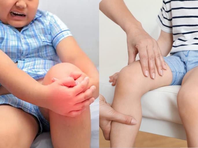 reasons of leg cramps in kids, causes and remedies for leg pain in kids  | लहान मुलांचे पाय रात्री खूप दुखतात? वाचा त्यामागची कारण आणि उपाय- पाय दुखण्याची तक्रारच थांबेल