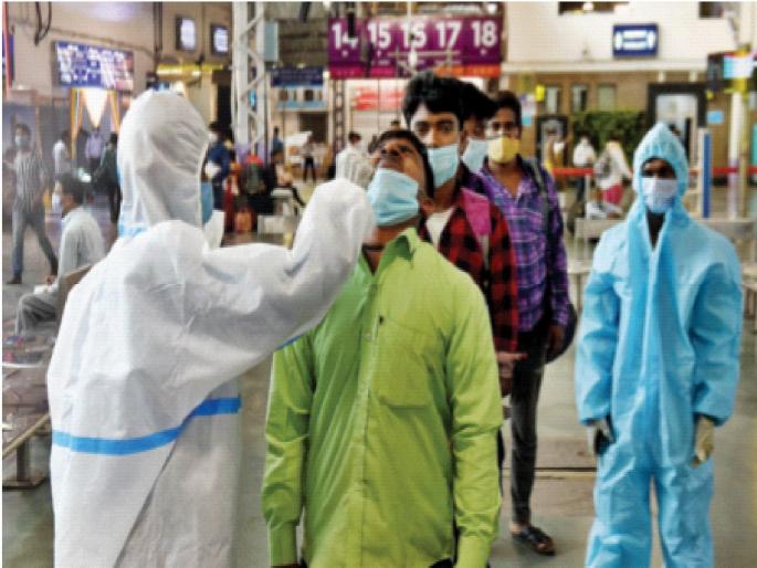 Coronavirus: Worrying situation! About 80 per cent new cases of caries have been found in five states of the country | Coronavirus: चिंताजनक परिस्थिती! देशातील पाच राज्यांत सापडले काेराेनाचे ८० टक्के नवीन रुग्ण Coronavirus: Worrying situation! About 80 per cent new cases of caries have been found in five states of the country | Coronavirus: चिंताजनक परिस्थिती! देशातील पाच राज्यांत सापडले काेराेनाचे ८० टक्के नवीन रुग्ण