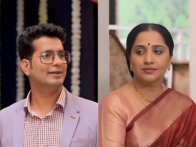 Aai Kuthe Kay Kart arundhati ashutosh ukhana in pre-wedding function | Aai Kuthe Kay Karte: ‘आई कुठे काय करते’ मालिकेत लगीनघाई, अरुंधती-आशुतोषने एकमेकांसाठी घेतला सुंदर उखणा Aai Kuthe Kay Kart arundhati ashutosh ukhana in pre-wedding function | Aai Kuthe Kay Karte: ‘आई कुठे काय करते’ मालिकेत लगीनघाई, अरुंधती-आशुतोषने एकमेकांसाठी घेतला सुंदर उखणा