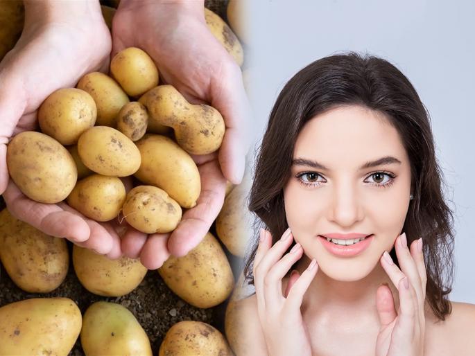 Beauty Tips : Want glow on your face in Gauri-Ganpati? Get a facial look at home with potato, you will look beautiful... | गौरी-गणपतीत चेहऱ्यावर ग्लो हवा? बटट्याने मिळवा घरच्या घरी फेशियल लूक, दिसाल सुंदर...