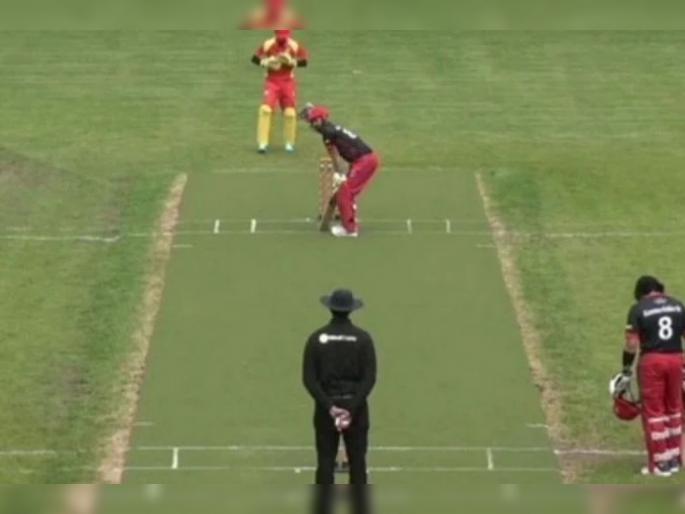 Ahmed Musaddiq smashes the fastest ton in ECS history off just 28 balls | बाबो! 13 षटकार, 7 चौकार, 28 चेंडूंत झळकावलं शतक; टी 10 सामन्यात उभा केला धावांचा एव्हरेस्ट