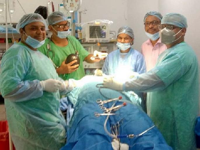 Tongue cancer surgery for the first time in government hospital gadchiroli | गडचिराेलीत पहिल्यांदाच जिभेच्या कॅन्सरची शस्त्रक्रिया Tongue cancer surgery for the first time in government hospital gadchiroli | गडचिराेलीत पहिल्यांदाच जिभेच्या कॅन्सरची शस्त्रक्रिया