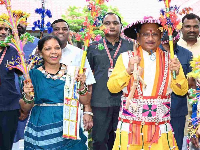 Hareli was celebrated in Chhattisgarh CM Vishnudev Sai made a big announcement | मुख्यमंत्री विष्णुदेव साय यांनी साजरा केला हरेली तिहार; म्हणाले, "शेतकऱ्यांना समृद्धी करणे हीच आमची प्राथमिकता" Hareli was celebrated in Chhattisgarh CM Vishnudev Sai made a big announcement | मुख्यमंत्री विष्णुदेव साय यांनी साजरा केला हरेली तिहार; म्हणाले, "शेतकऱ्यांना समृद्धी करणे हीच आमची प्राथमिकता"