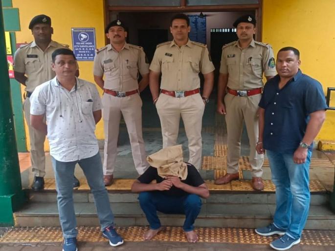 A kilo of ganja was found with the 23-year-old youth in vasco goa | २३ वर्षीय तरुणाशी सापडला एक किलो गांजा; पोलिसांनी केली अटक A kilo of ganja was found with the 23-year-old youth in vasco goa | २३ वर्षीय तरुणाशी सापडला एक किलो गांजा; पोलिसांनी केली अटक