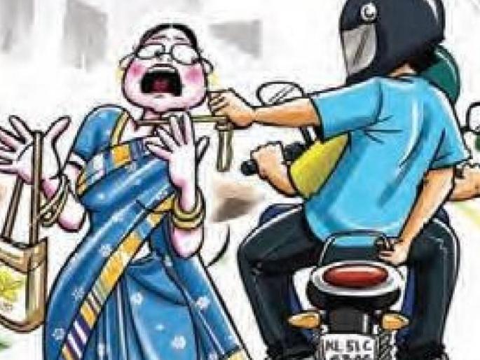 Gold chain gang arrested in Sarai | सराईत सोनसाखळीचोर टोळीला अटक Gold chain gang arrested in Sarai | सराईत सोनसाखळीचोर टोळीला अटक