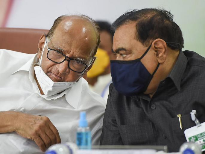 Now the CD is coming out; NCP leader warns of Eknath Khadse's ED notice to BJP | आता सीडी ही निघणार; राष्ट्रवादीच्या नेत्याचा ईडी नोटीसीवर भाजपाला इशारा