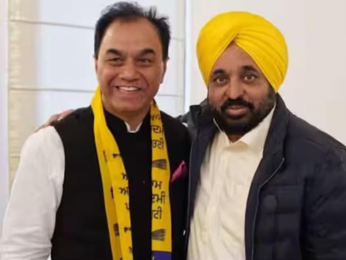raj kumar chabbewal resigns from congress to join aap in punjab election | पंजाबमध्ये काँग्रेसला मोठा धक्का; 'आप'मध्ये दाखल झाले आमदार, लोकसभा निवडणूक लढणार? raj kumar chabbewal resigns from congress to join aap in punjab election | पंजाबमध्ये काँग्रेसला मोठा धक्का; 'आप'मध्ये दाखल झाले आमदार, लोकसभा निवडणूक लढणार?